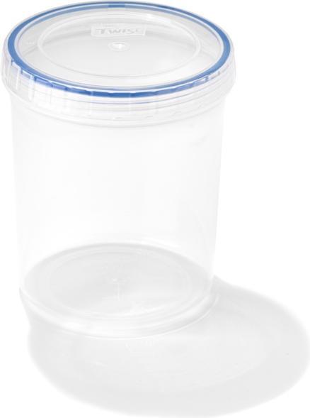 Actual product image Lock & Lock Twist Round 1L Food Storage Box