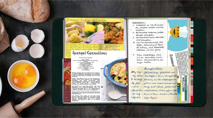 Produktbild Remember TasteBook Rezept-Sammelbuch Hexagon (17.5 x 22.5 x 2.5 cm, 1 l)