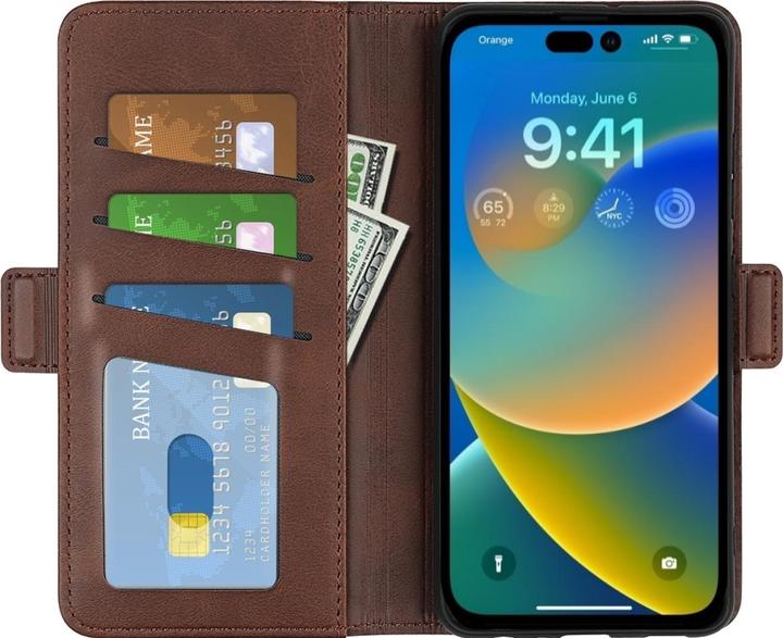 Image du produit Screenguard Apple iPhone 14 Pro Max CardLounge Étui en cuir (Apple iPhone 14 Pro Max)