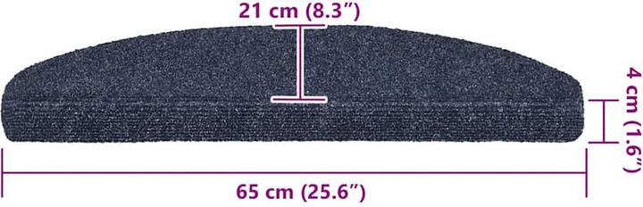 Actual product image vidaXL Step mat (65 x 21 x 4 cm)