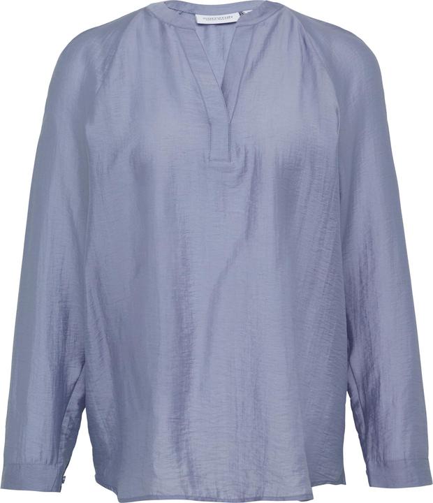 Comma Bluse Strukturierte Tunikabluse aus Lyocellmix