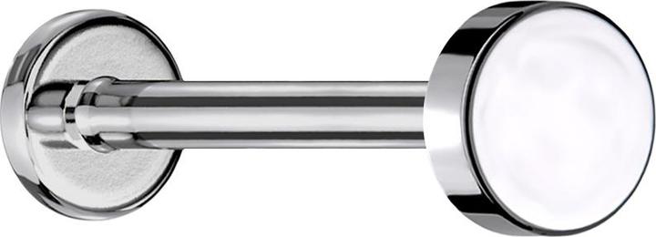 Immagine prodotto Star Piercing Disco d'argento con filettatura interna Micro Labret (Titanio, senza ottone)