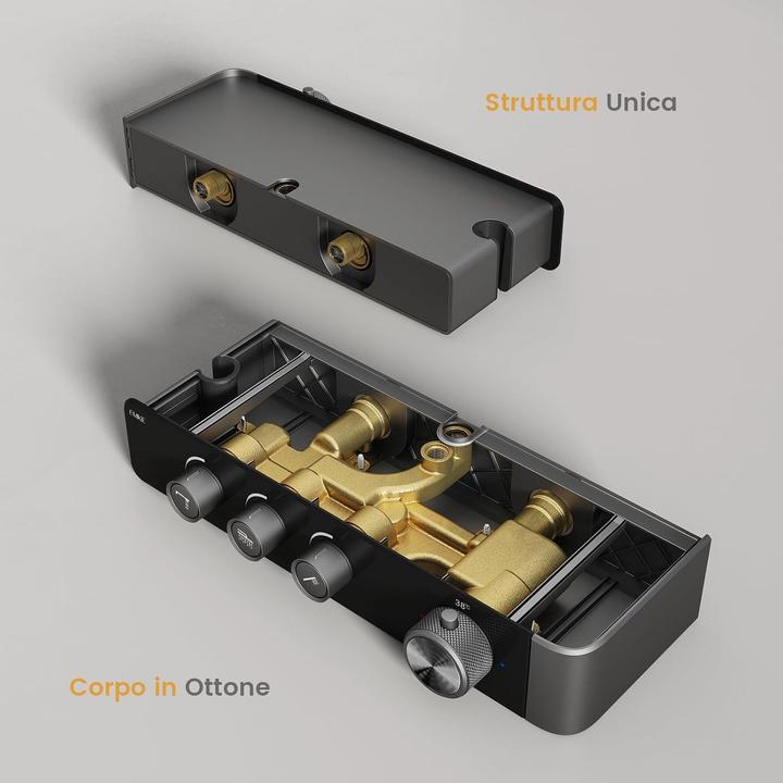 Actual product image Emke Thermostatic Shower Column