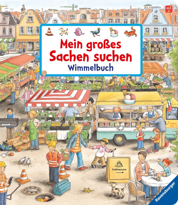 Immagine prodotto Ravensburger Alla ricerca del mio grande libro di oggetti nascosti (Tedesco, Susanne Gernhäuser)