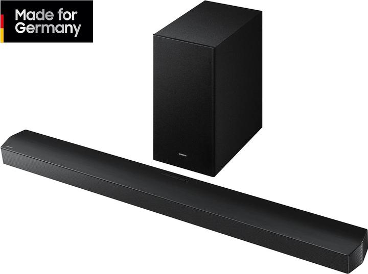 Actual product image Samsung B-Series Soundbar HW-B760GF (schwarz, 5.1-Kanal, Q-Symphony, Adaptive Sound, 400 Watt (RMS)) (5.1 channels)