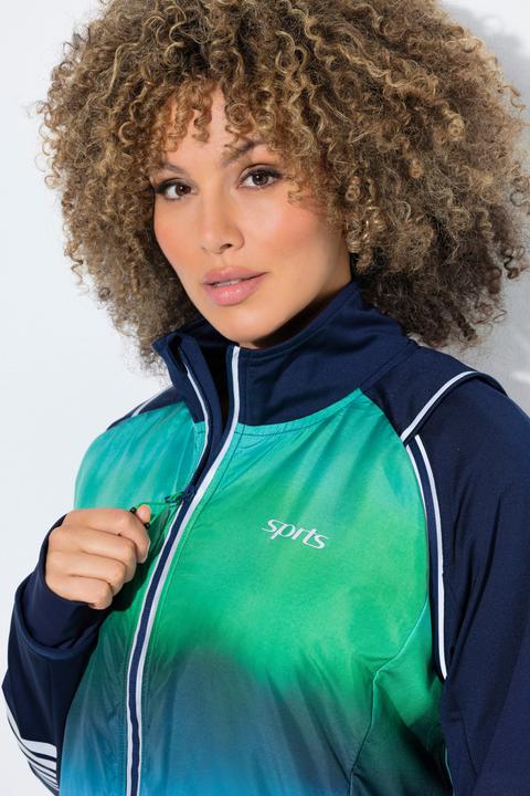 Produktbild Ulla Popken 2-in-1-Funktionsjacke, Powerstretch, Ärmel abnehmbar (58)