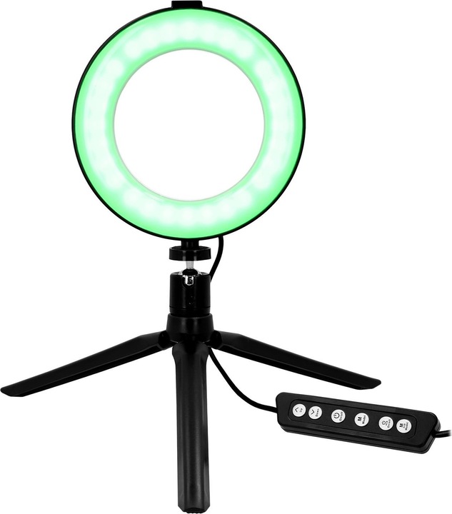 JTI Ring light with tripod - 16 cm