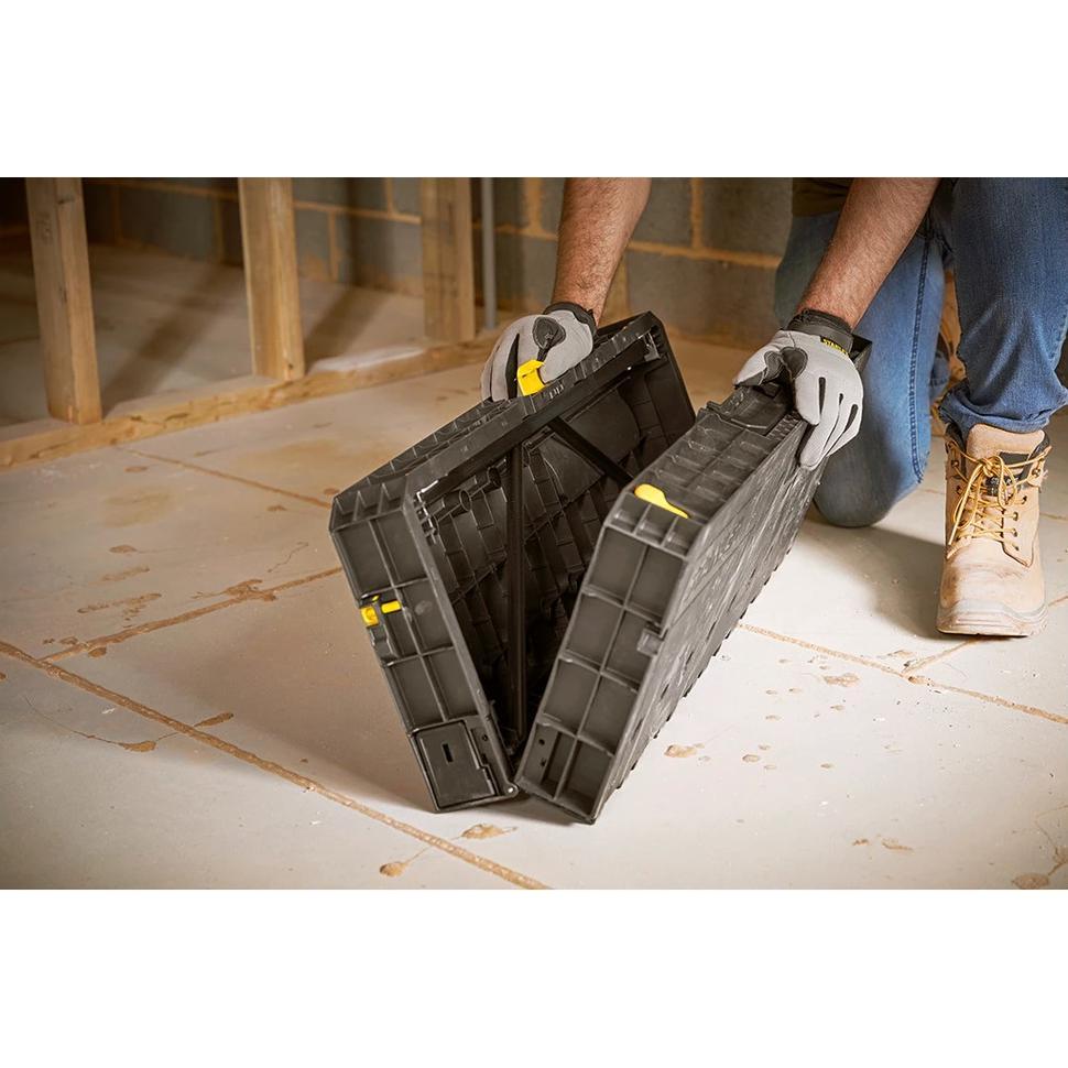 Thumbnail - Black & Decker, Werkbank + Arbeitsbock, Tragbare Essential Werkbank 130162 (85 cm, 61 cm)