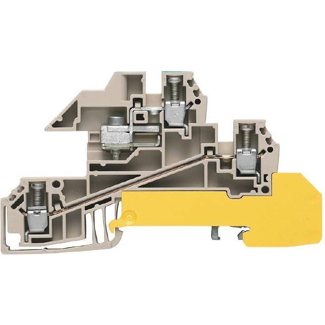 Weidmüller Verteilerklemme (Verteiler), Elektronikzubehör + Gehäuse, Beige