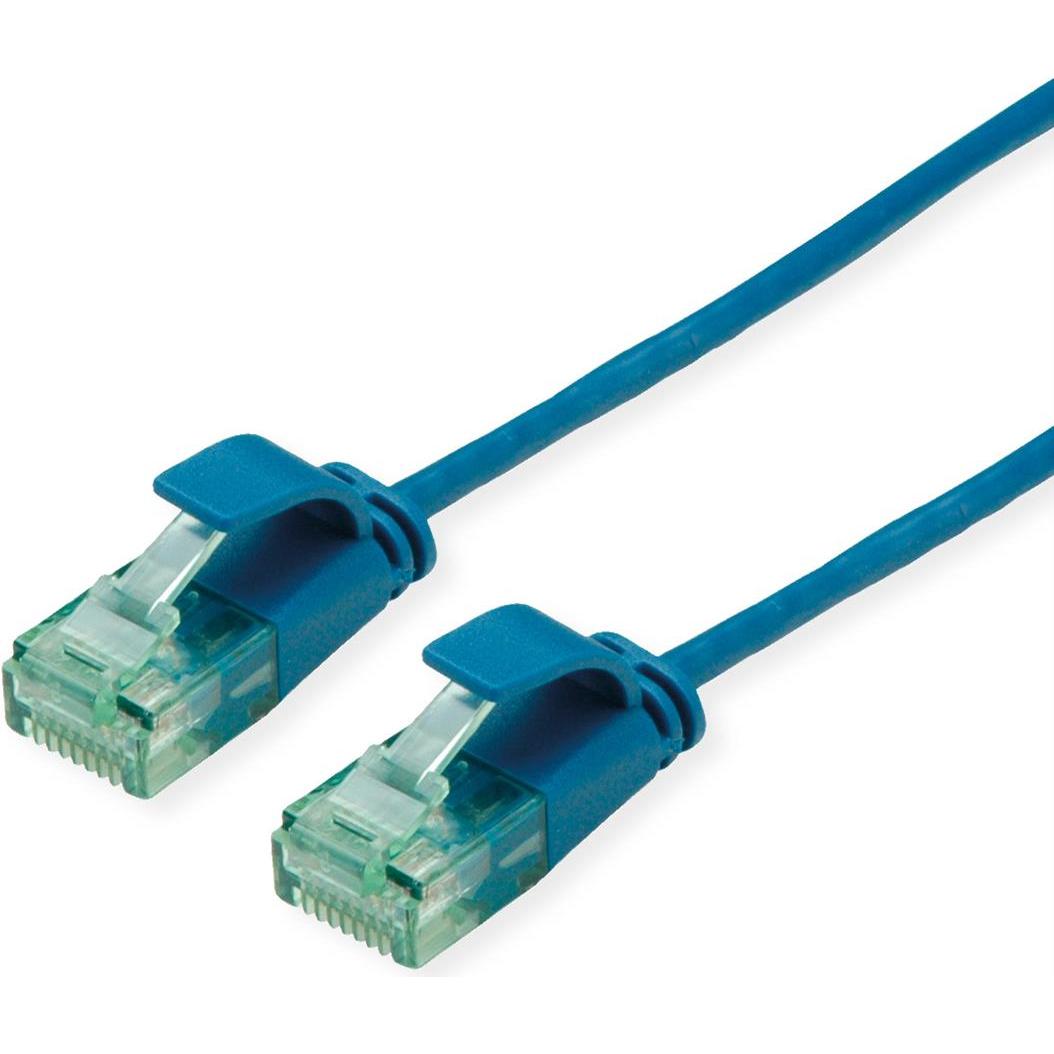 Roline UTP DataCenter Patchkabel Kat.6A (Class EA), slim (UTP, CAT6a, 3 m), Netzwerkkabel