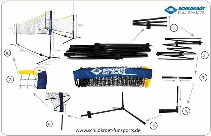 Actual product image Schildkröt Combi Net Set