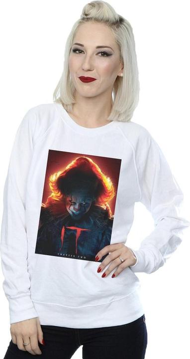 Actual product image Universal Textiles Womens/Ladies Pennywise Poster Sweatshirt (XXL)