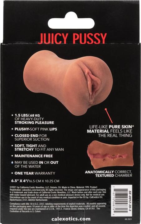 Image du produit CalExotics Stroke It™ Juicy Pussy - Brown