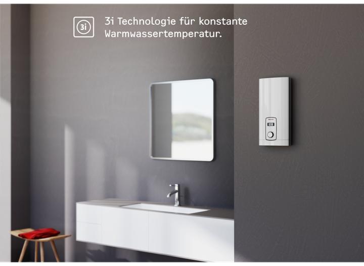 Immagine prodotto Stiebel Eltron DHB-E 18/21/24 LCD Scaldabagno elettronico istantaneo, temperatura precisa al grado grazie alla