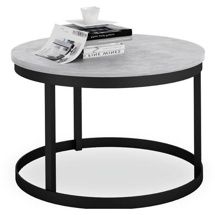 Thumbnail - ADRK Furniture, Couchtisch + Beistelltisch, Rinen (55 x 55 x 36 cm)