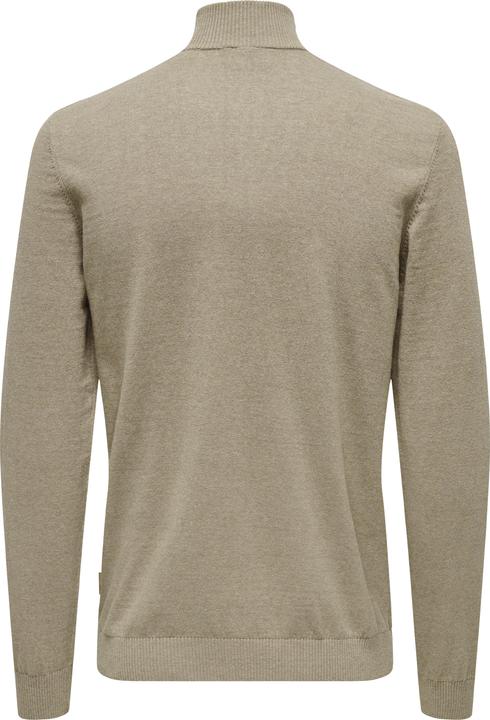 Immagine prodotto Only & Sons Onsloui Reg 12 Mel Half Zip Knit Noos (XS)