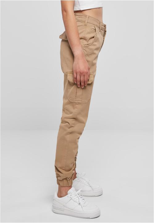 Actual product image Urban Classics Ladies High Waist Cargo Pants (34, S)