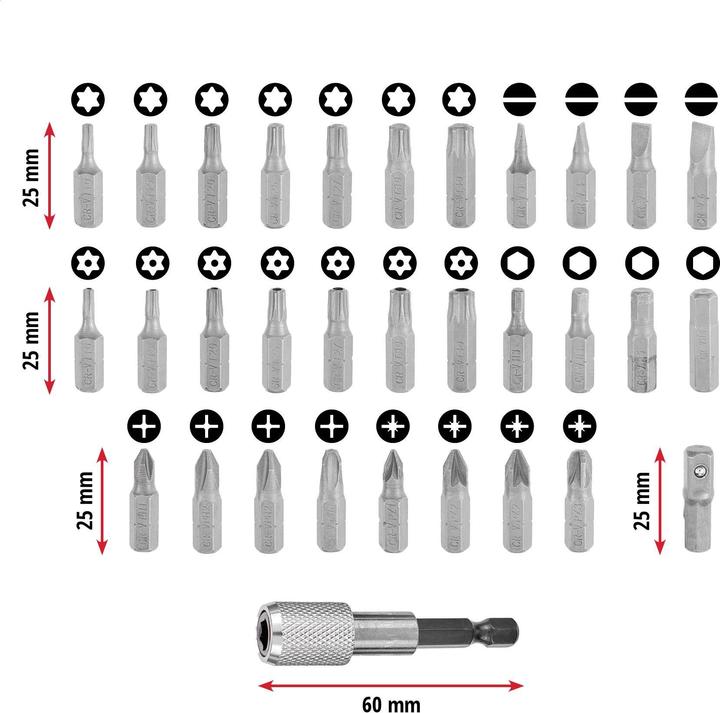 Produktbild Einhell Bit-Set, 118495, 32-teilig (Schraubschlitz)