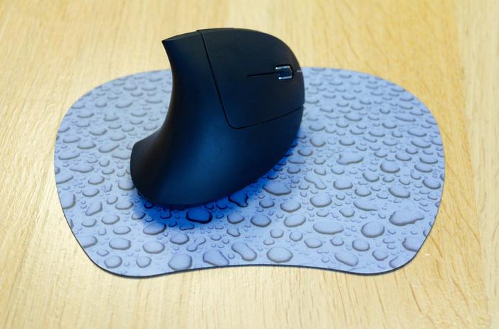 Actual product image Q-Connect Mouse ergonomic black wireless (Wireless)