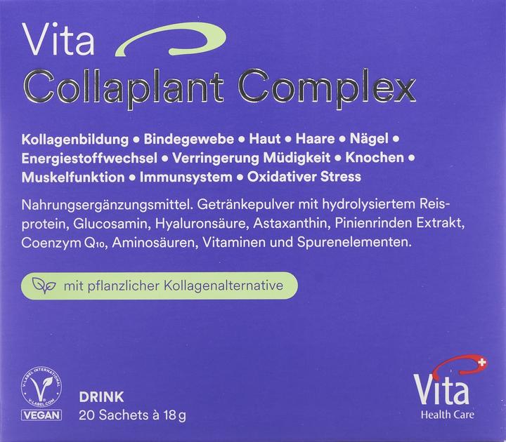 Actual product image Vita Collaplant Complex (20 Piece, Beutel, 482 g)