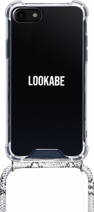 Lookabe Necklace Snake Edition iPhone 7/8+ silver snake loo017