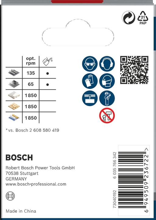 Actual product image Bosch Professional Zubehör PRO Multi material hole saw, 64 mm, with thread (64 millimetres)