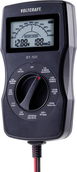 Actual product image Voltcraft Universal battery tester