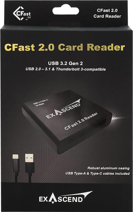 Produktbild Exascend Card Reader CFast 2.0 (Neuheit) (USB)