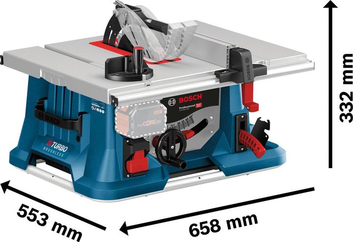 Produktbild Bosch Professional GTS 18V-216