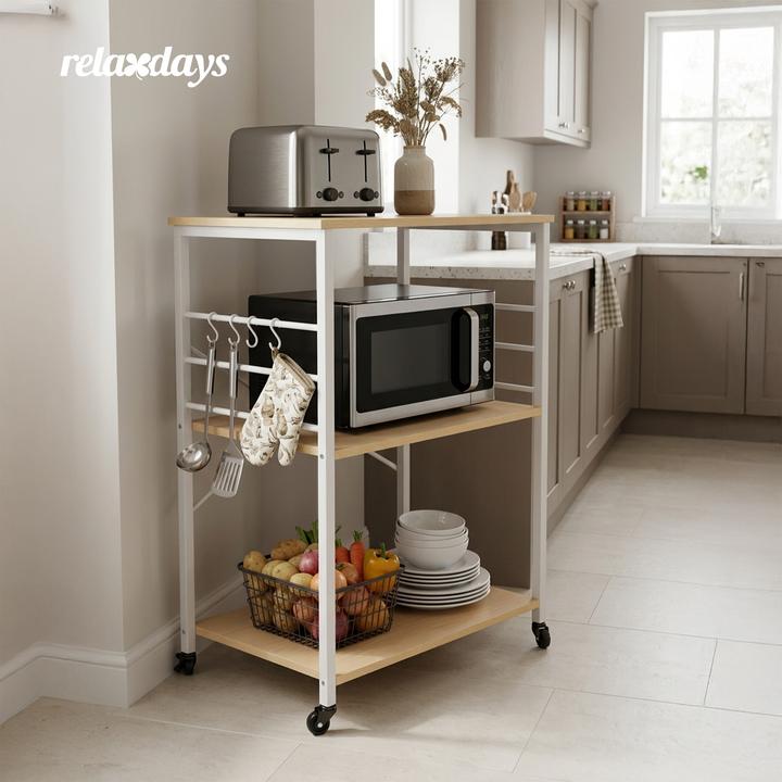 Produktbild Relaxdays Küchenrollwagen