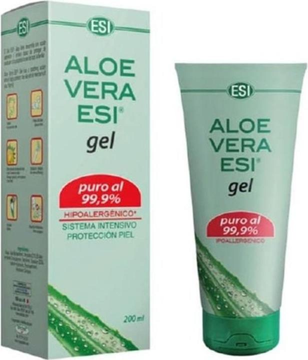 ESI Aloe Vera Gel 100% Pure Moisturizing and Nourishing for Skin 200ml (Körperlotion, 200 ml)
