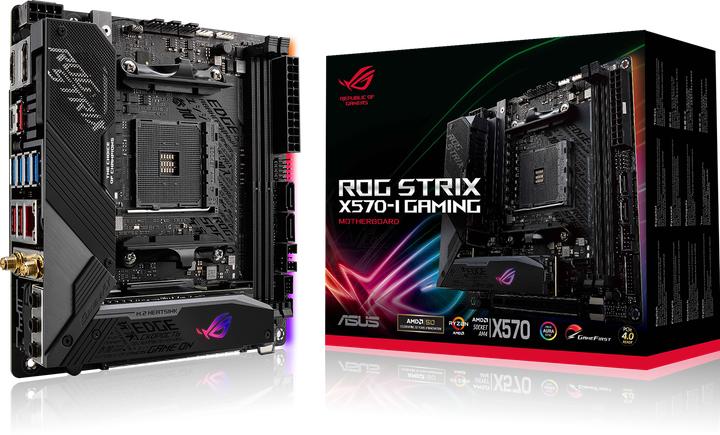 ASUS ROG Strix X570-I Gaming (AM4, AMD X570, Mini-ITX)