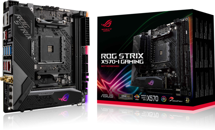 ROG Strix X570-I Gaming (AM4, AMD X570, Mini-ITX)