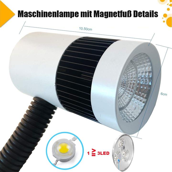 Produktbild Wucgea LED-Maschinenlampe (1500 lm)