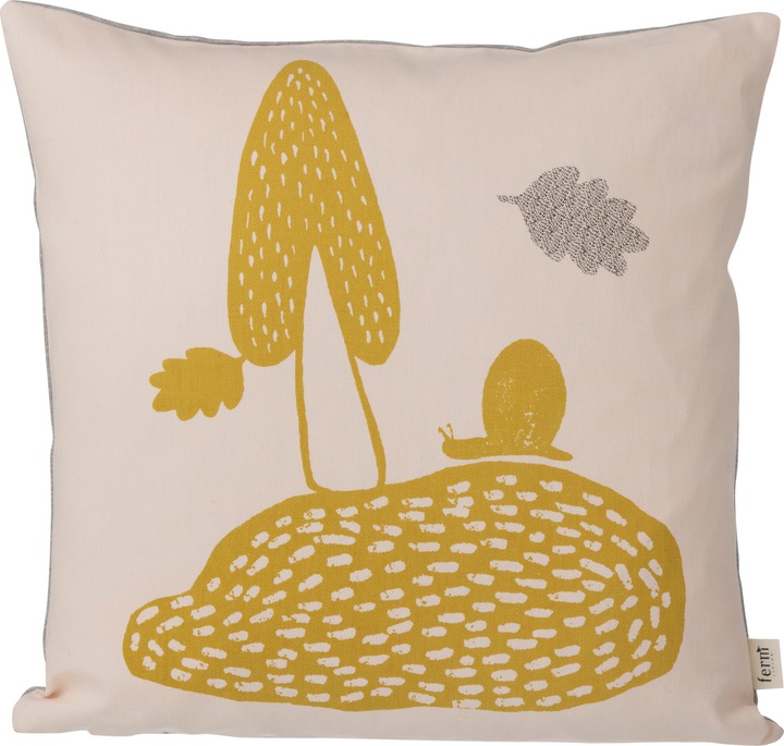 Ferm Living Cuscino Paesaggio - Rosa (40 x 40 cm)