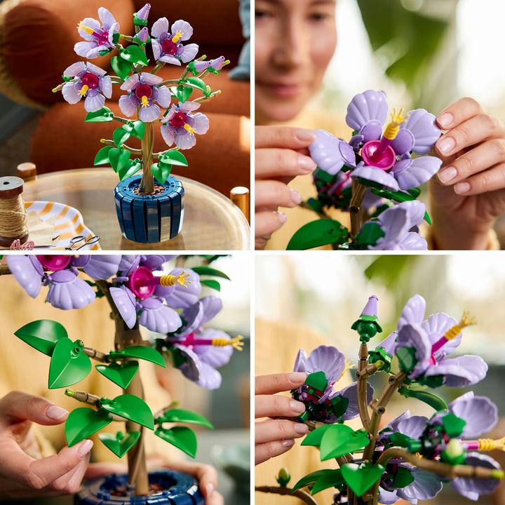 Actual product image LEGO Hibiscus (LEGO Botanical)