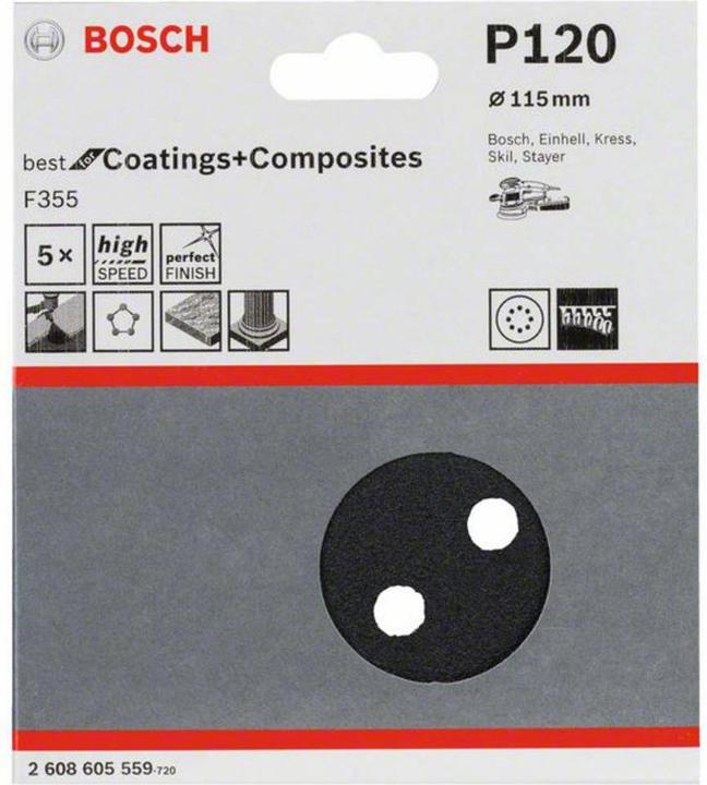 Productafbeelding Bosch Professional Zubehör PRO F355 (120)