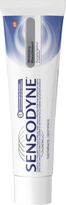 Actual product image Sensodyne Extra Whitening Toothpaste - Toothpaste Witheaching Effect (100 ml)