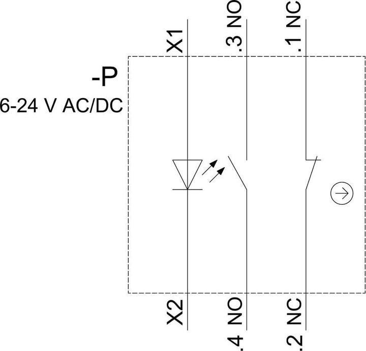 Image du produit Siemens Support pour 3 modules 3SU1501-1AG20-1FA0 1 pc.