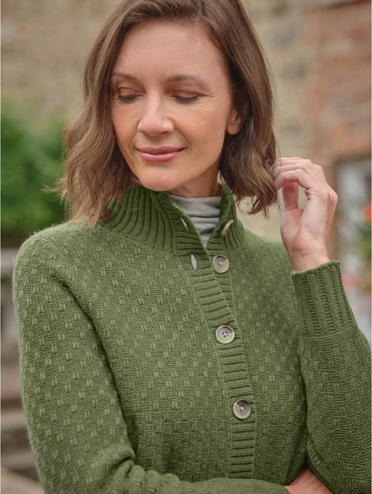 Produktbild Woolovers Strickjacke Weiter Stehkragen (M)