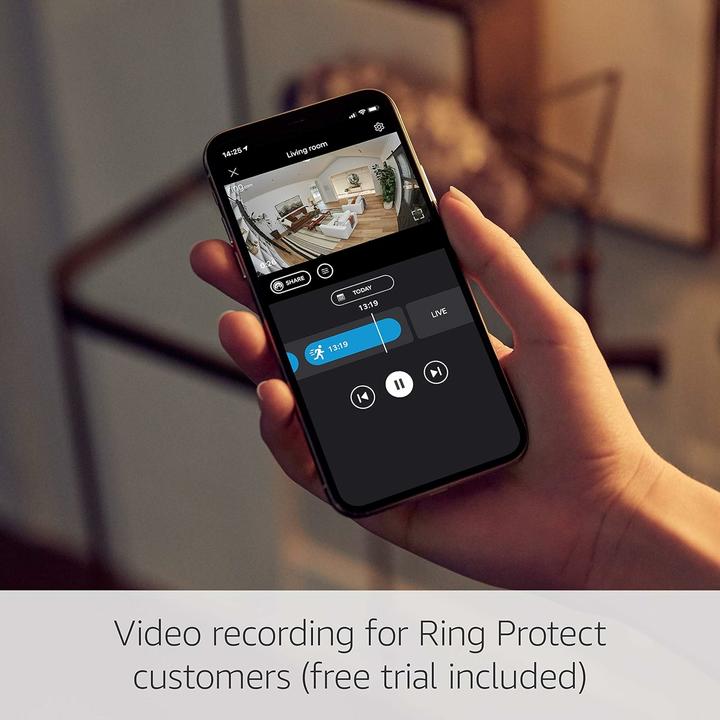 Actual product image Ring Stick Up Cam Plug-In