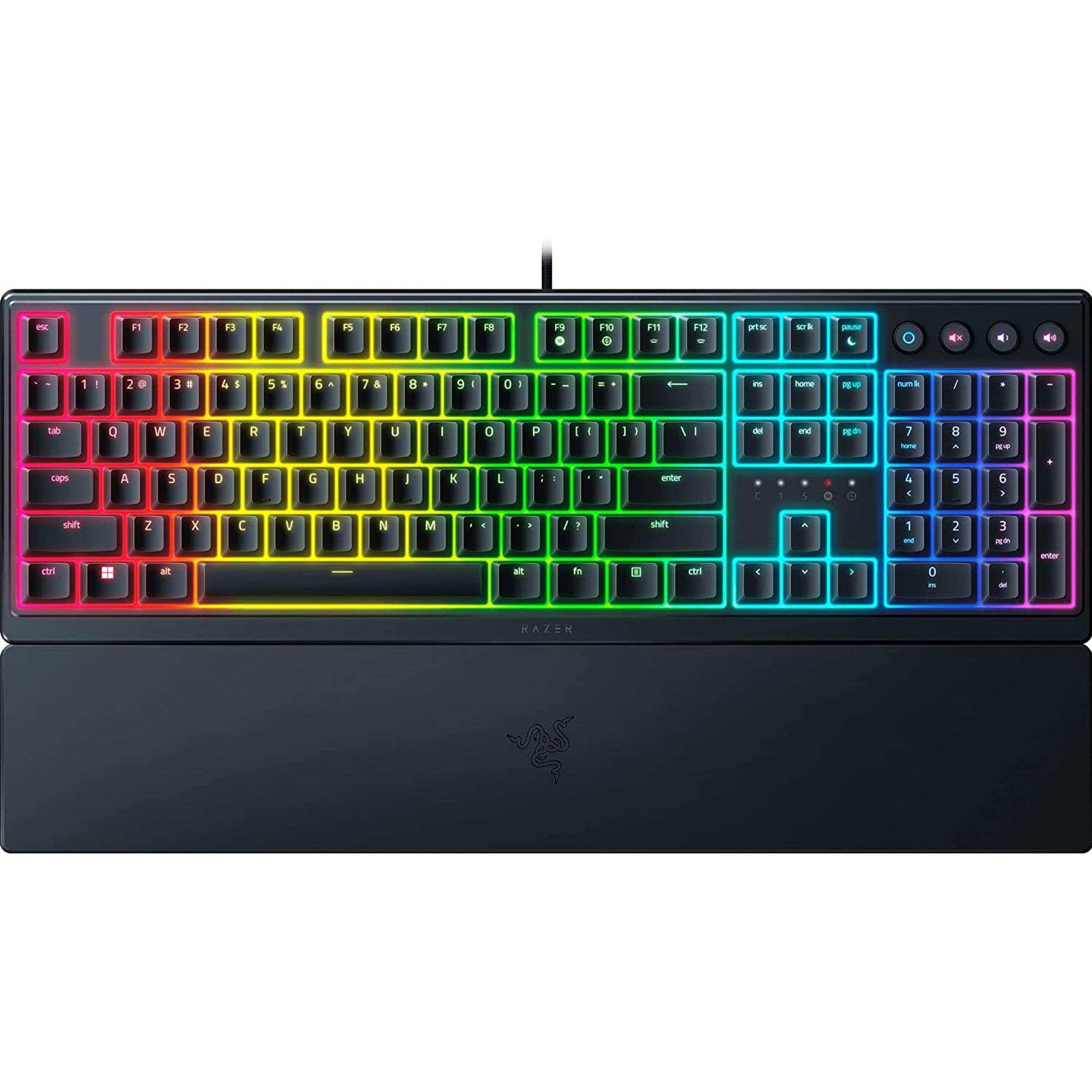Razer Ornata V3 (DE, Kabelgebunden), Tastatur, Schwarz