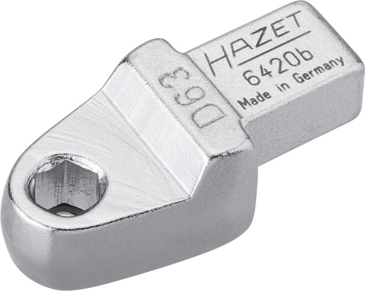 Produktbild HAZET Einsteck-Halter für Bits 6420B ∙ Einsteck-Vierkant 9 x 12 mm ∙ Sechskant6,3 (1/4 Zoll)