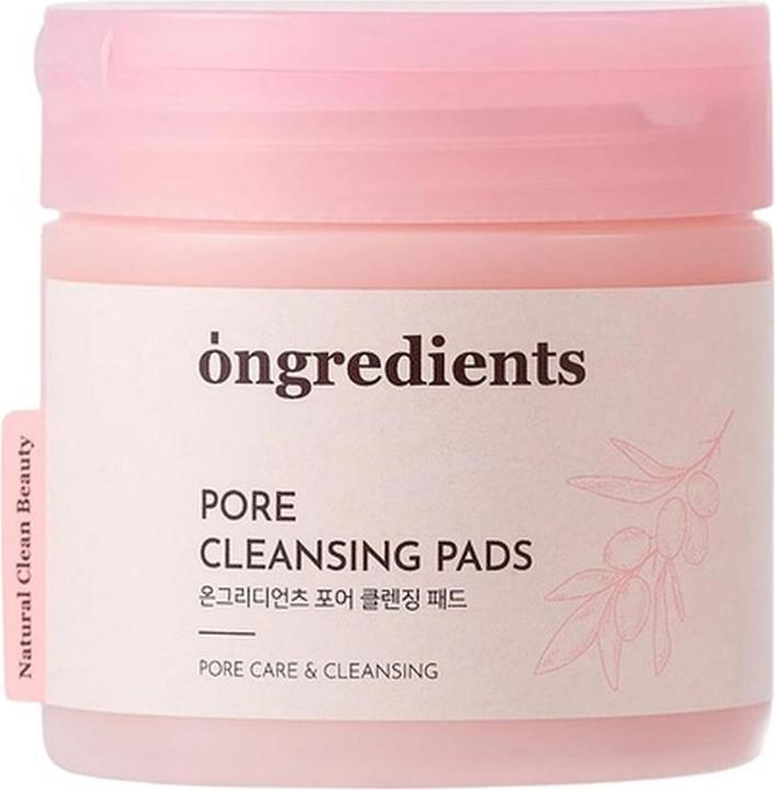 Ongredients Pore Cleansing Pads - 60 Pieces (Reinigungstücher Gesicht)