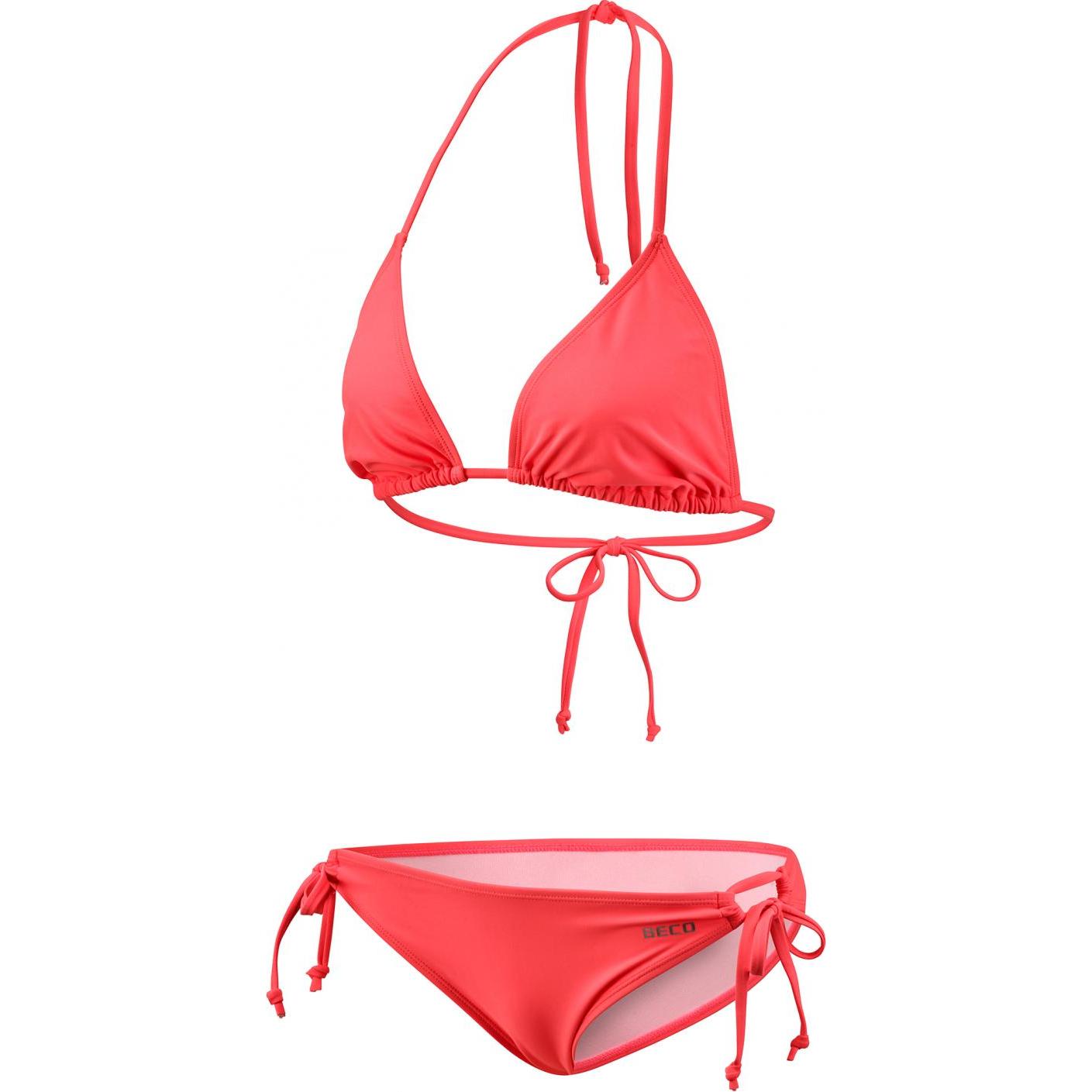 Beco, Damen, Bikini, Beermann GmbH Triangel-Bikini Standard koralle 40, Rosa, (40)