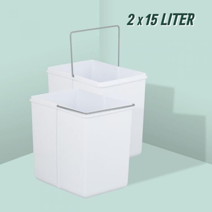 Image du produit Relaxdays Poubelle intégrée (30 l)