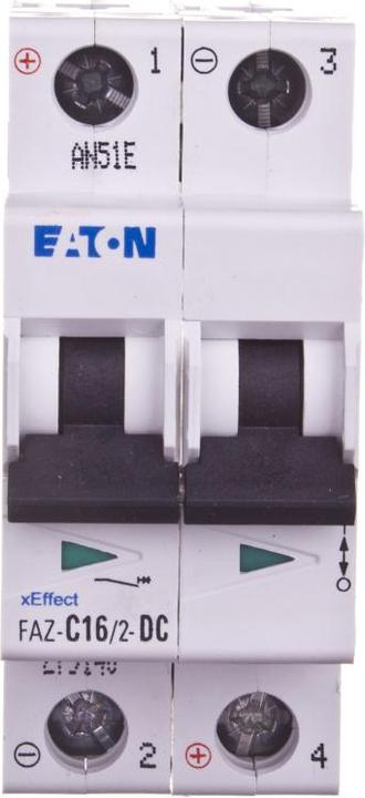 Immagine prodotto Eaton MOE FAZ-C16/2-DC Interruttore di protezione della linea