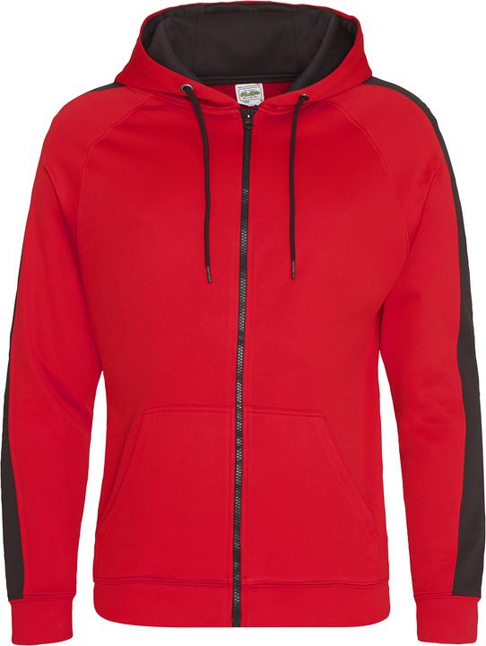 Produktbild Awdis Just Hoods Kontrast Sport Polyester Kapuzenjacke (XL)