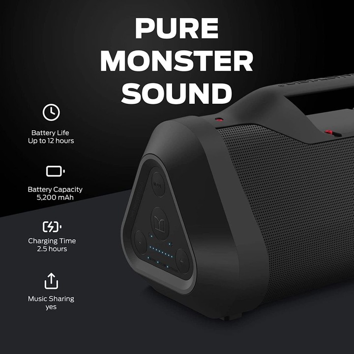 Actual product image Monster Blaster 3.0 (12 h, Rechargeable battery operated)