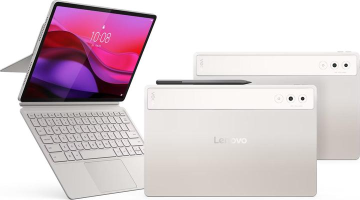 Produktbild Lenovo Yoga Tab PLUS 12,7" 16GB + 256GB - SEASHELL + Tab Pen Pro / 12,7" / 13MP+13+2MP / Android 14 (nur WLAN, 12.70", 256 GB, Seashell)